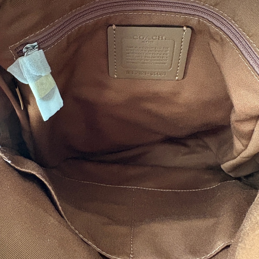 COACH Court Backpack in Signature Canvas with Vintage Rose Print - Picture 6 of 11